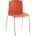 Стул пластиковый на металлокаркасе Pull-15 Arancio orange Ral 2003 Оранжевый