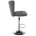 Барный стул Gerom fabric grey 