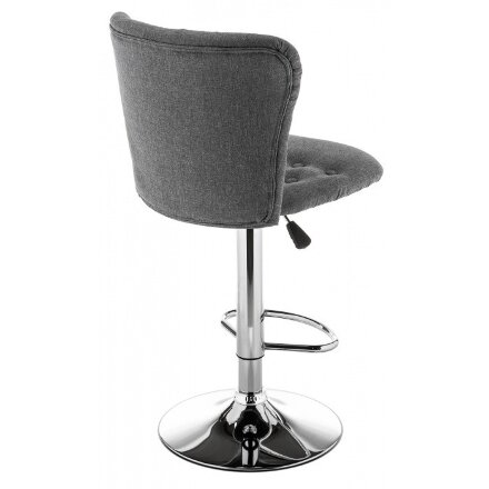 Барный стул Gerom fabric grey 