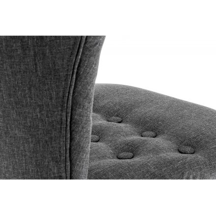 Барный стул Gerom fabric grey 