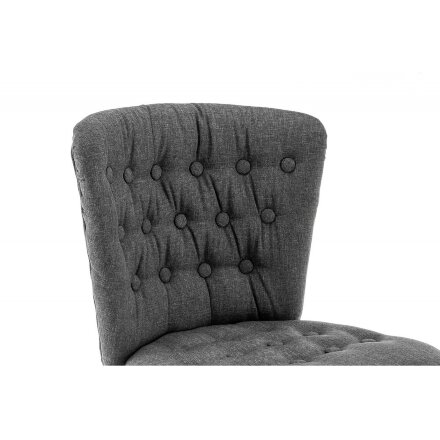 Барный стул Gerom fabric grey 
