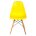 Стул деревянный Eames PC-015 желтый ножки дерево 