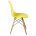 Стул деревянный Eames PC-015 желтый ножки дерево 