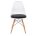 Стул деревянный Eames PC-011 белый / черный 