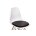 Стул деревянный Eames PC-011 белый / черный 