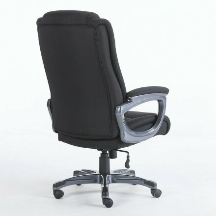 Кресло офисное BRABIX PREMIUM &quot;Solid HD-005&quot;, НАГРУЗКА до 180 кг, ткань, черное, 531822 Черный