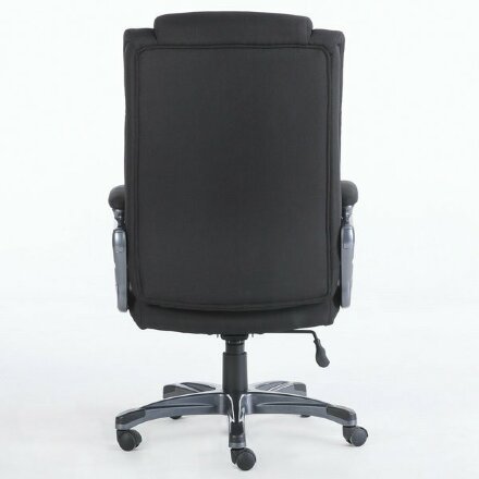 Кресло офисное BRABIX PREMIUM &quot;Solid HD-005&quot;, НАГРУЗКА до 180 кг, ткань, черное, 531822 Черный