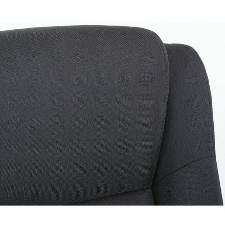 Кресло офисное BRABIX PREMIUM &quot;Solid HD-005&quot;, НАГРУЗКА до 180 кг, ткань, черное, 531822 Черный