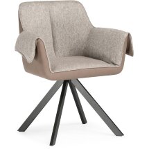 Стул на металлокаркасе Каита neptun 12 / flex 230 / черный