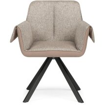 Стул на металлокаркасе Каита neptun 12 / flex 230 / черный