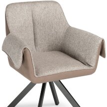 Стул на металлокаркасе Каита neptun 12 / flex 230 / черный