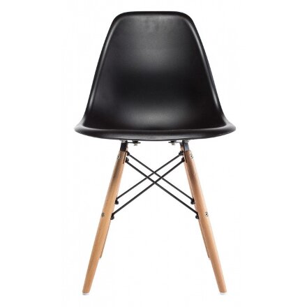 Стул деревянный Eames PC-015 черный 