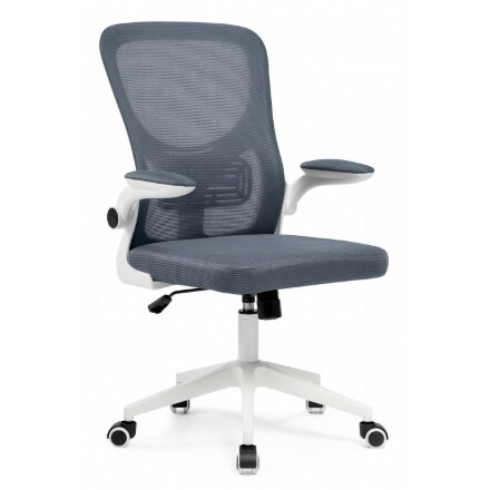 Офисное кресло Konfi dark gray / white 