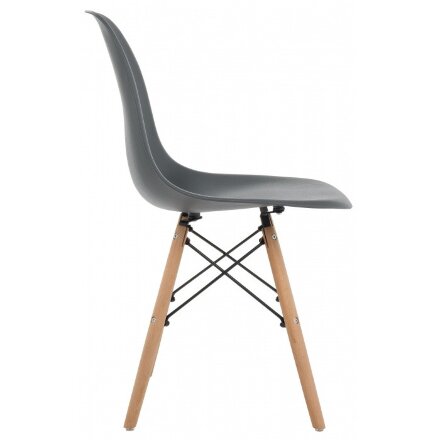 Стул деревянный Eames PC-015 grey 