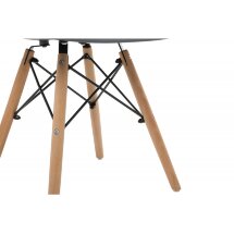 Стул деревянный Eames PC-015 grey