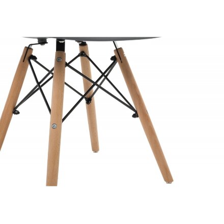 Стул деревянный Eames PC-015 grey 