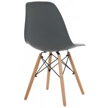 Стул деревянный Eames PC-015 grey
