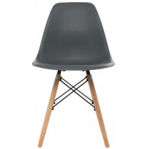 Стул деревянный Eames PC-015 grey