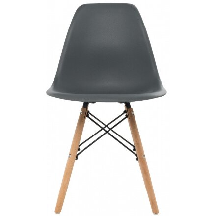 Стул деревянный Eames PC-015 grey 