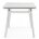 Керамический стол Норман 140 (200) х 80 белый мрамор alpin white / snow white / белый 