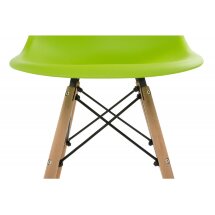 Стул деревянный Eames PC-015 green