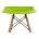 Стул деревянный Eames PC-015 green 