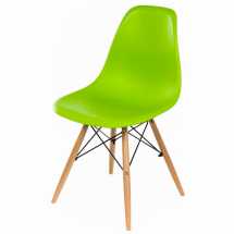 Стул деревянный Eames PC-015 green