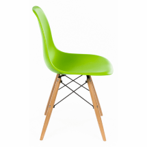 Стул деревянный Eames PC-015 green