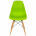 Стул деревянный Eames PC-015 green 
