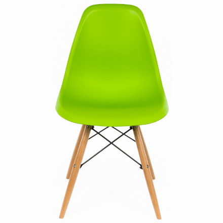 Стул деревянный Eames PC-015 green 