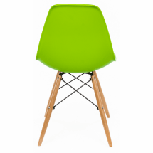 Стул деревянный Eames PC-015 green
