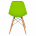 Стул деревянный Eames PC-015 green 