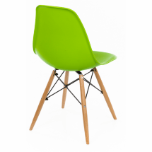 Стул деревянный Eames PC-015 green