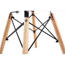 Стул деревянный Eames PC-015 black