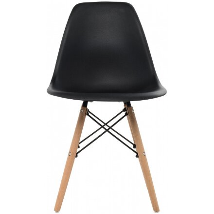 Стул деревянный Eames PC-015 black 