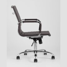Кресло офисное TopChairs City S коричневое