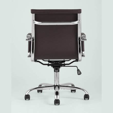 Кресло офисное TopChairs City S коричневое 