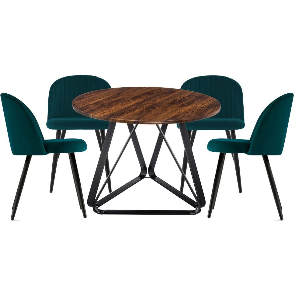 Обеденная группа Енлиан green / brown / black 