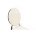 Стул на металлокаркасе Vang white crocodile 