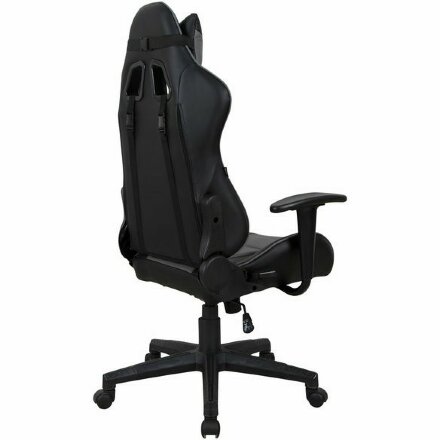 Кресло компьютерное BRABIX &quot;GT Racer GM-100&quot;, две подушки, экокожа, черное/серое, 531926 Серый