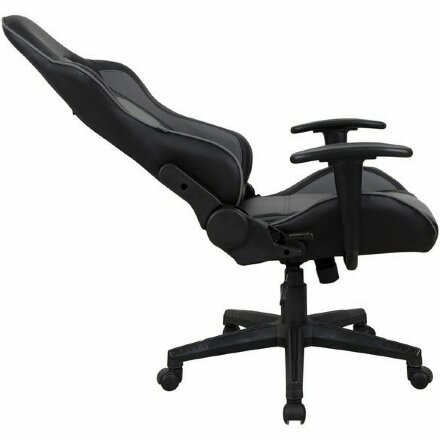 Кресло компьютерное BRABIX &quot;GT Racer GM-100&quot;, две подушки, экокожа, черное/серое, 531926 Серый