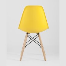 Стул Eames Style DSW желтый x4 (разборный каркас)