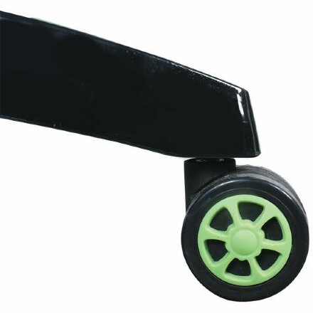 Кресло компьютерное BRABIX &quot;GT Carbon GM-120&quot;, две подушки, экокожа, черное/зеленое, 531929 Зеленый