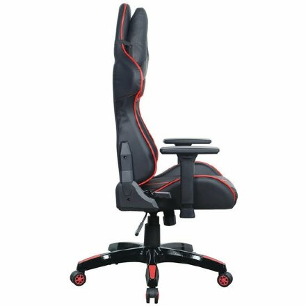 Кресло компьютерное BRABIX &quot;GT Carbon GM-120&quot;, две подушки, экокожа, черное/красное, 531931 Красный