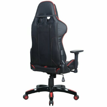 Кресло компьютерное BRABIX &quot;GT Carbon GM-120&quot;, две подушки, экокожа, черное/красное, 531931 Красный