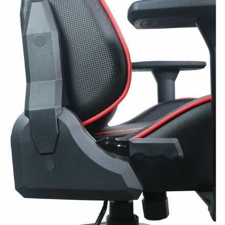 Кресло компьютерное BRABIX &quot;GT Carbon GM-120&quot;, две подушки, экокожа, черное/красное, 531931 Красный