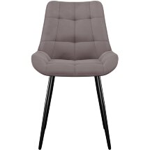 Стул DikLine 226 поворотный B5 LATTE, ножки черные