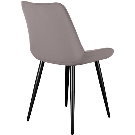 Стул DikLine 226 поворотный B5 LATTE, ножки черные 