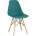 Стул Eames Style DSW темно-бирюзовый (разборный каркас) 