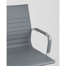 Кресло для посетителей TopChairs Visit серое